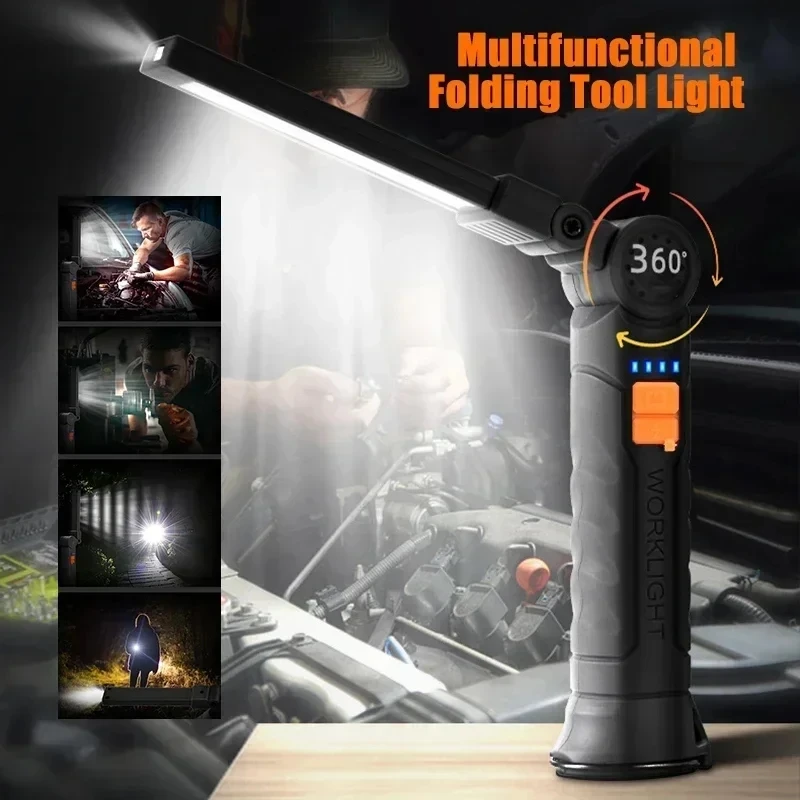 ไฟฉาย LED แบบพกพา COB ชาร์จไฟผ - Outdoor Power Usb บทวิจารณ์และราคา