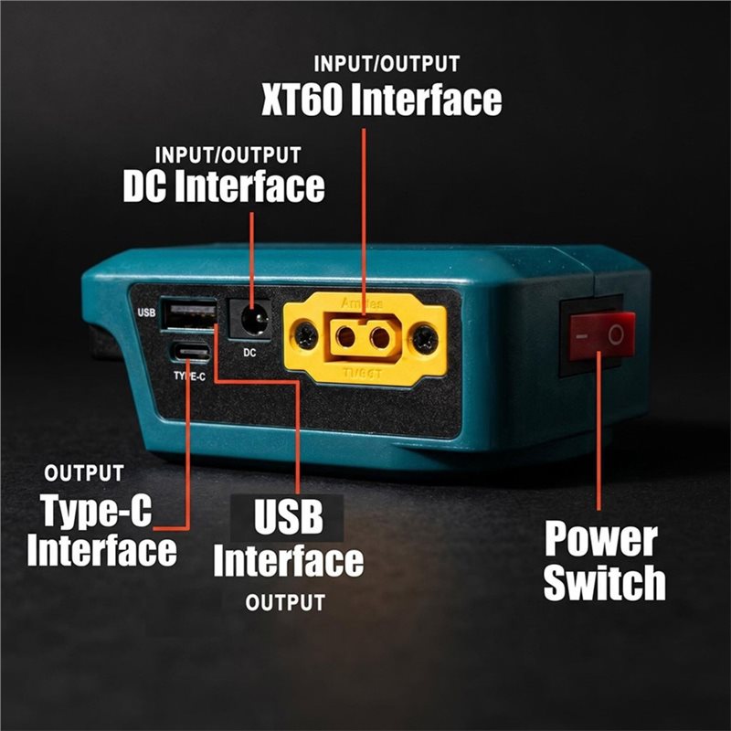 AT82-Outdoor Car Emergency Pow - Outdoor Power Double Adapter บทวิจารณ์และราคา