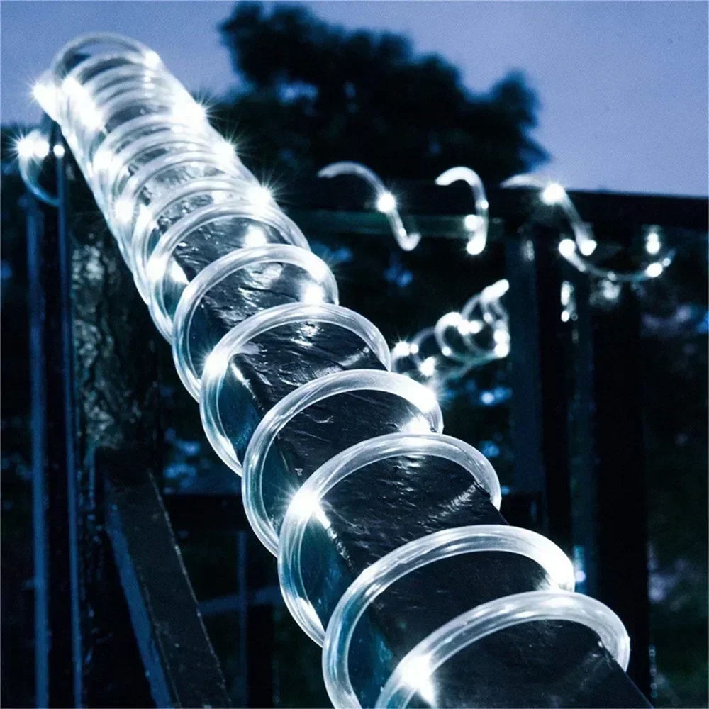 ไฟเชือกโซลาร์เซลล์ 8 โหมด ไฟกล - Outdoor Power For Gazebo บทวิจารณ์และราคา