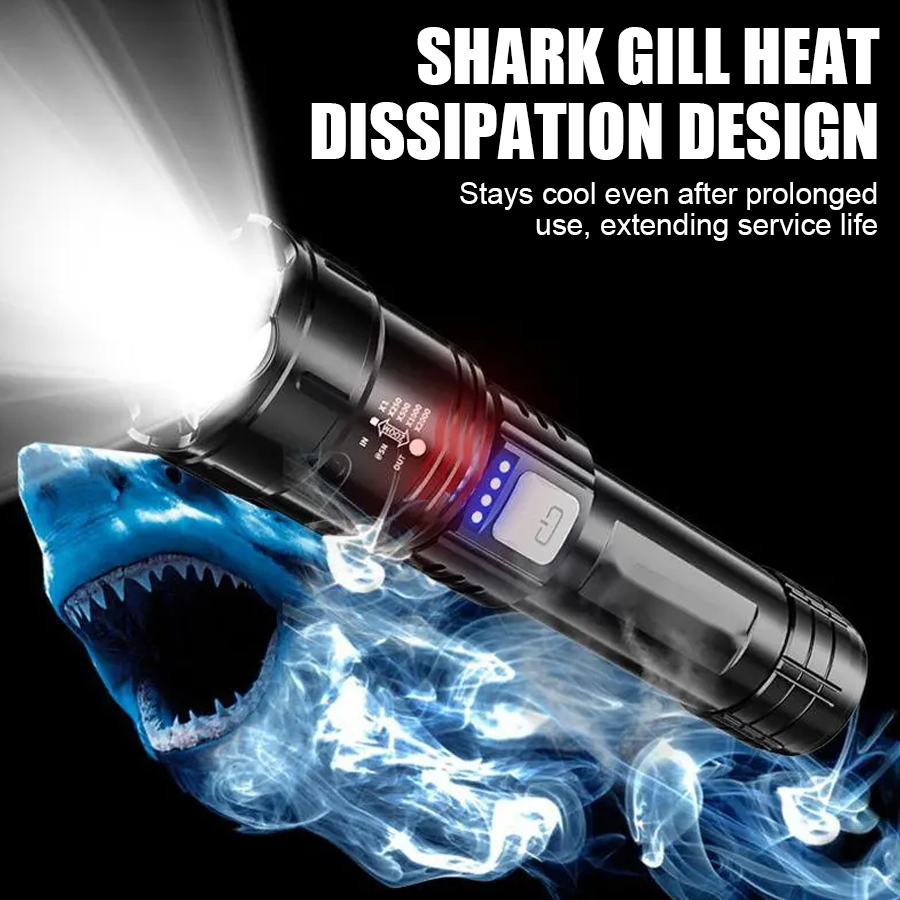 ไฟฉาย LED พลังงานสูง P50 แบบชา - Outdoor Power Usb บทวิจารณ์และราคา