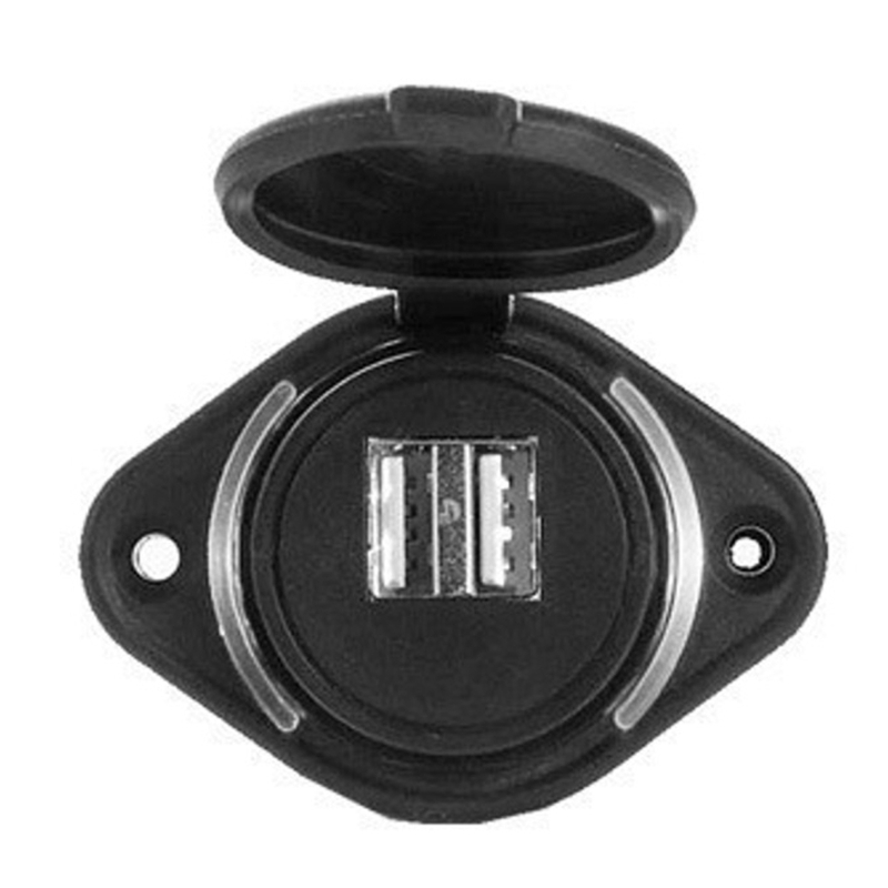 ซ็อกเก็ตกันน้ำ Universal 12 24 - Outdoor Power Double Adapter บทวิจารณ์และราคา