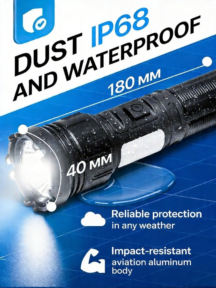 ไฟฉายเลเซอร์แบบพกพา ชาร์จได้ ใ - Outdoor Power Usb บทวิจารณ์และราคา