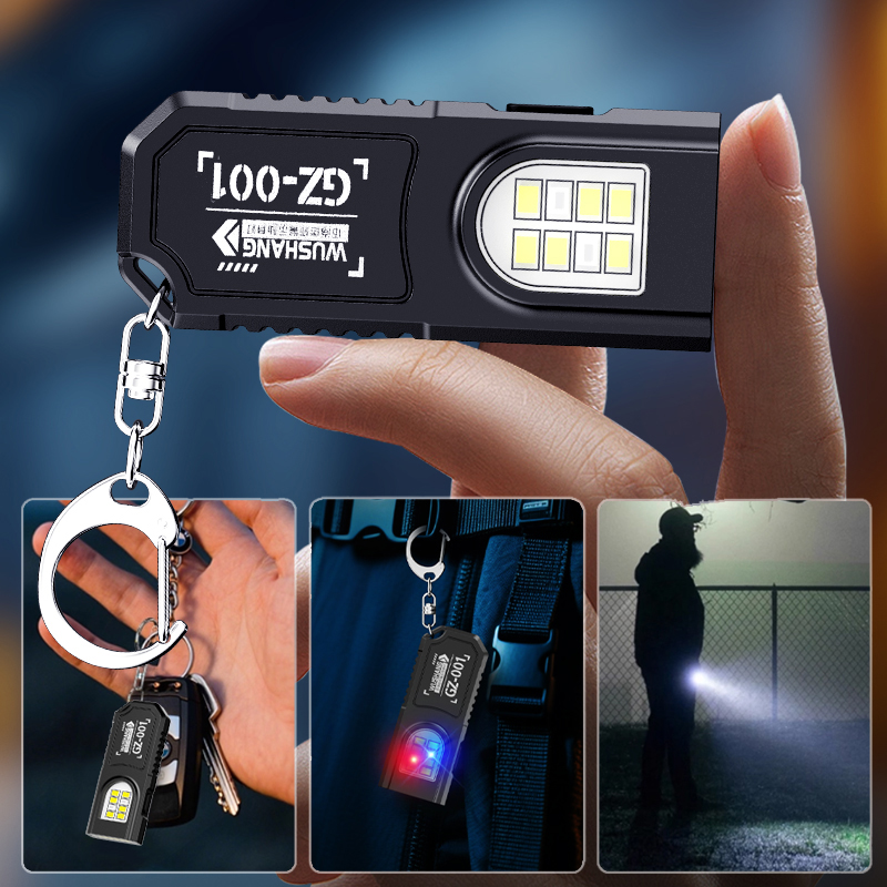 ไฟฉายพกพาแบบพวงกุญแจ LED COB ช - Outdoor Power Usb บทวิจารณ์และราคา