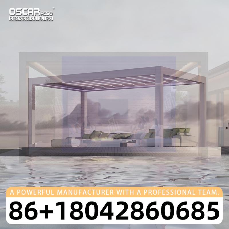 ศาลาพักผ่อนกลางแจ้งอลูมิเนียมข - Outdoor Power For Gazebo บทวิจารณ์และราคา