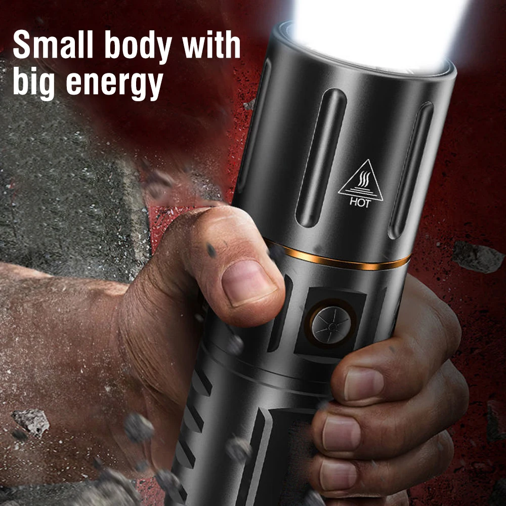 BORUiT อัลตร้าไบรท์ 3000LM ไฟฉ - Outdoor Power Usb บทวิจารณ์และราคา