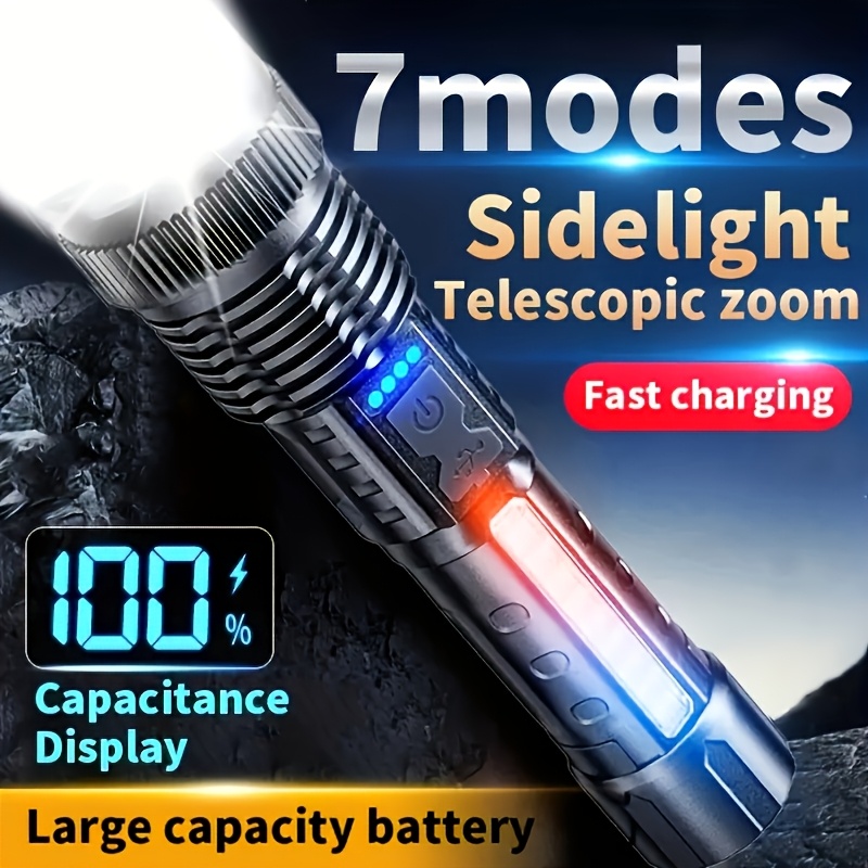 ไฟฉาย LED กำลังสูง พร้อมหน้าจอ - Outdoor Power Usb บทวิจารณ์และราคา