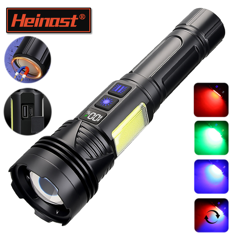 ไฟฉาย LED พลังสูงแบบพกพา ชาร์จ - Outdoor Power Usb บทวิจารณ์และราคา